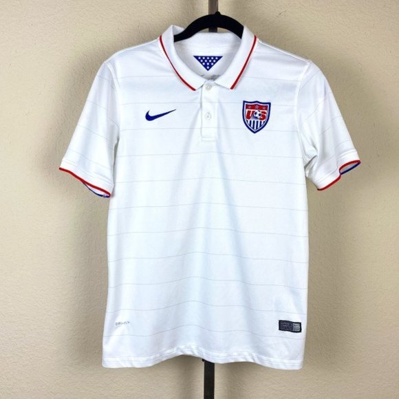 Kid US Soccer 2014 Word Cup Team USA Nike Jersey - Picture 1 of 6